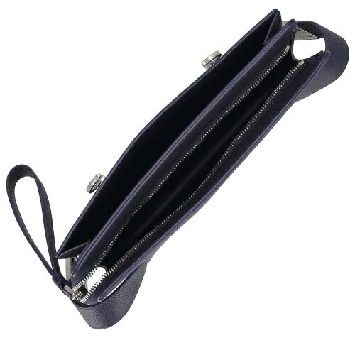 フェラガモ クラッチバッグ セカンドバッグ メンズ ネイビー Ferragamo 241251 MIDNI