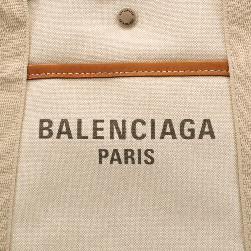 バレンシアガ ハンドバッグ レディース ビアリッツ BIARRITZ SM TOTE ホワイト BALENCIAGA 834501 2ABR8 9272 Natural/Tan Cowboy