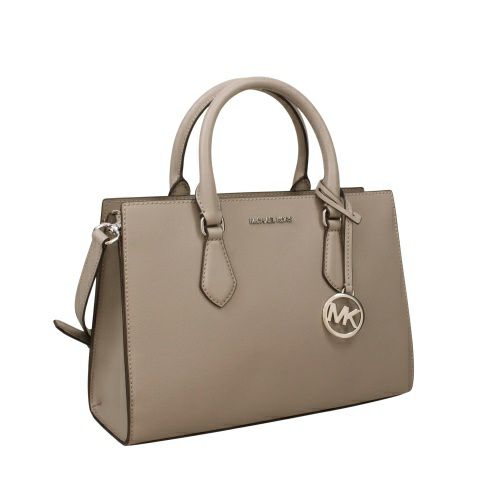 マイケルコース ハンドバッグ レディース SHEILA フォー サフィアーノ レザー センタージップ サッチェル ミディア グレー MICHAEL KORS 35S3S6HS2L PEARL GREY