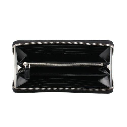 現行✨プラダ2ml317 トライアングルロゴ ラウンドファスナー ブラック Amazon | [Prada] [プラダ] 財布 長財布 サフィアーノ