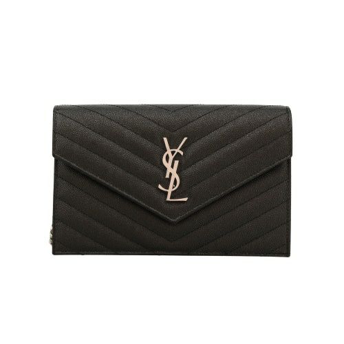 サンローラン 長財布 レディース ブラック SAINT LAURENT PARIS 742920 BOW02 1000 NERO