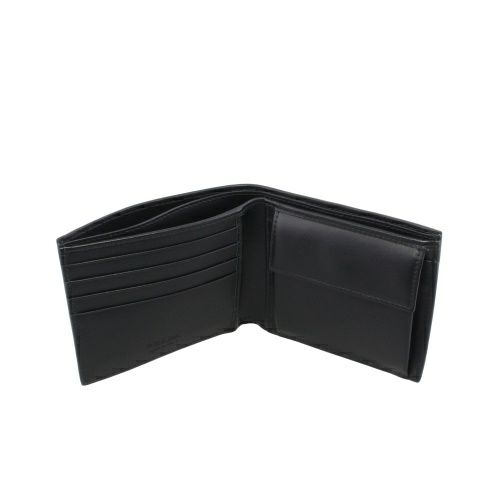 プラダ 二つ折り財布 メンズ トライアングルロゴ ブラック PRADA