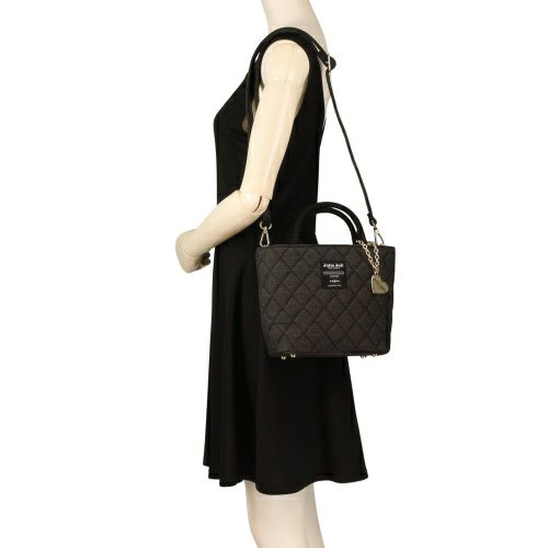ジョリージョリ ハンドバッグ レディース ブラック Jolie Joli JJ-2025142-001 BLACK