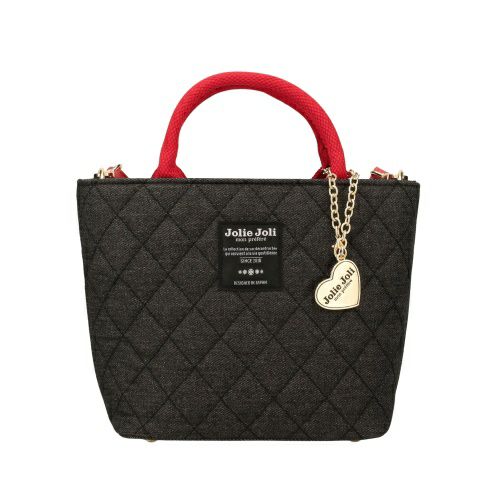 ジョリージョリ ハンドバッグ レディース ブラック Jolie Joli JJ-2025142-003 BLACK