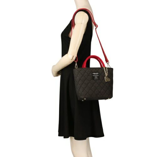 ジョリージョリ ハンドバッグ レディース ブラック Jolie Joli JJ-2025142-003 BLACK