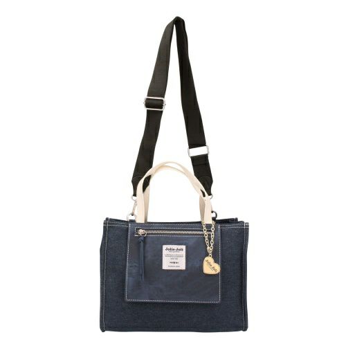 ジョリージョリ ハンドバッグ レディース ブルー Jolie Joli JJ-2025155-006 ブルーアイボリー