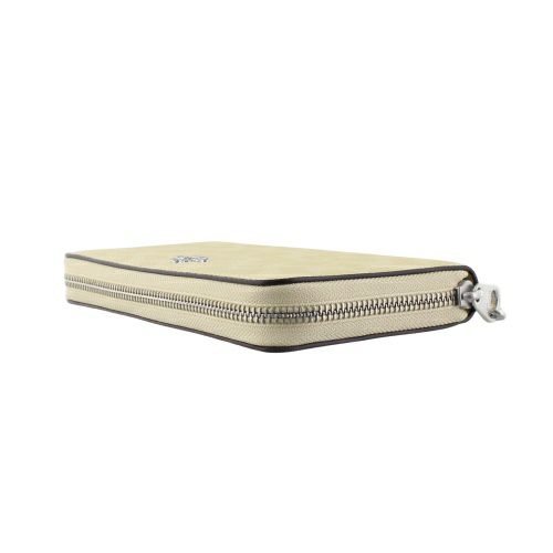コーチ アウトレット 長財布 レディース ロング ジップ アラウンド ウォレット・シグネチャー キャンバス ベージュ COACH OUTLET CW778 SVMN0 SV/HAY