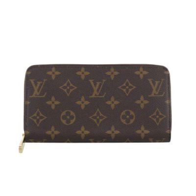 ルイヴィトン モノグラム ジッピーウォレット 長財布 財布 男 女 525 ルイヴィトン LOUIS VUITTON 長財布 M42616 モノグラム ジッピー