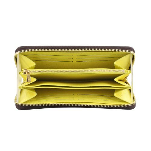 ルイヴィトン 長財布 モノグラム ジッピー・ウォレット トニックレモン LOUIS VUITTON M25914 トニックレモン
