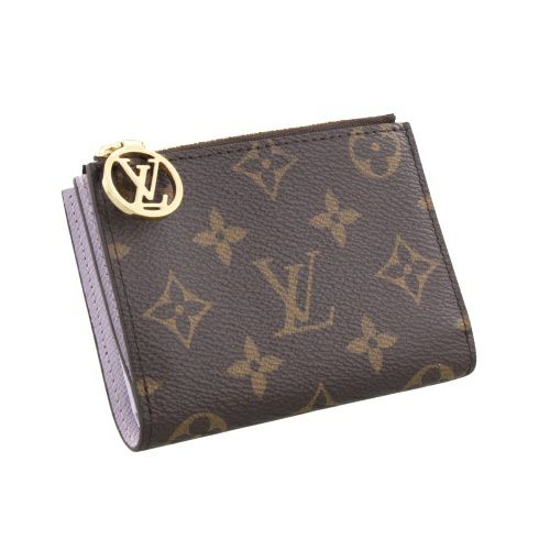 ルイヴィトン 二つ折り財布 モノグラム ポルトフォイユ・リサ ミスティライラック LOUIS VUITTON M25691 ミスティライラック
