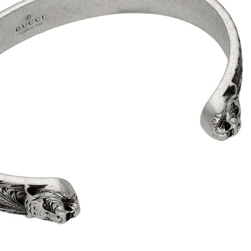 グッチ ブレスレット バングル メンズ シルバー GUCCI 433575 J8400