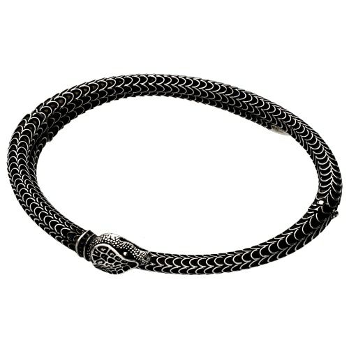 グッチ ブレスレット メンズ ブラック GUCCI 577283 J8400