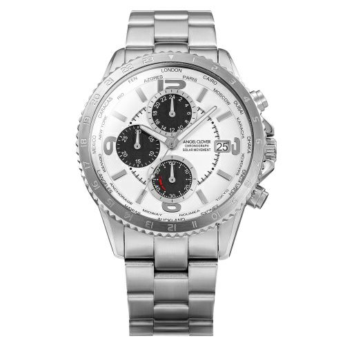 エンジェルクローバー Angel Clover 腕時計 メンズ MONDO SOLAR モンドソーラー NMOS44SSWH