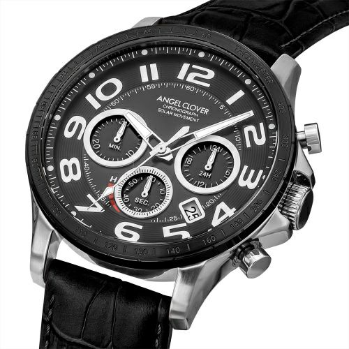 エンジェルクローバー Angel Clover 腕時計 メンズ TIME CRAFTT SOLAR タイムクラフトソーラー NTCS44SBBK-BK