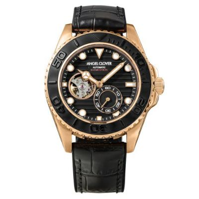 Gala 手巻き時計 シルバー ブラック 雑誌 腕時計王 TIMEGear 掲載ウォッチ Black Joker クロノグラフ