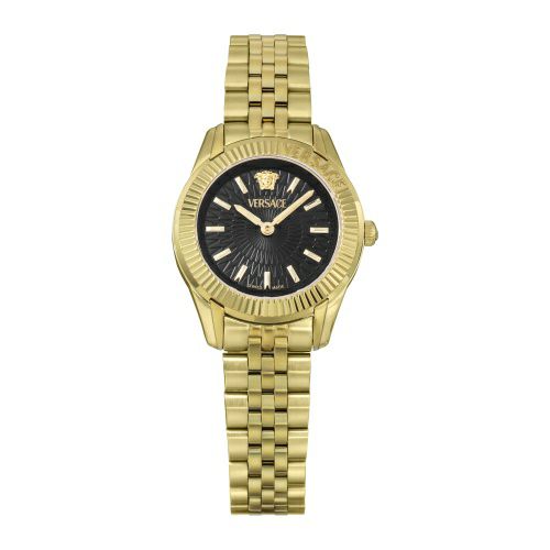 VERSACE ゴールド メッシュベルト 時計　cateye VERSACE ゴールド メッシュベルト 時計 cateye VERSACE ゴールド