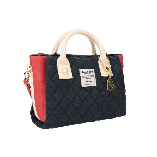 ジョリージョリ ハンドバッグ レディース ブルー Jolie Joli JJ-2025139 BLUE/RED