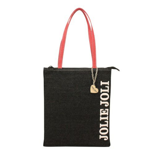ジョリージョリ トートバッグ レディース ブラック Jolie Joli JJ-2025156-003 ブラックレッド