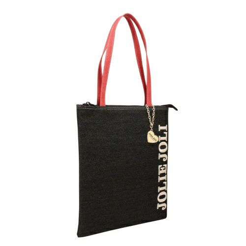 ジョリージョリ トートバッグ レディース ブラック Jolie Joli JJ-2025156-003 ブラックレッド
