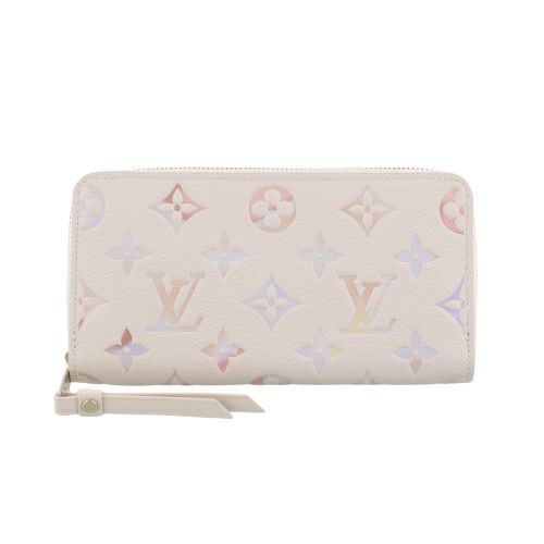 ルイヴィトン 長財布 モノグラム アンプラント ジッピー・ウォレット ベージュ LOUIS VUITTON M25594 ドリームベージュ