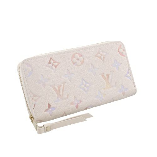 ルイヴィトン 長財布 モノグラム アンプラント ジッピー・ウォレット ベージュ LOUIS VUITTON M25594 ドリームベージュ