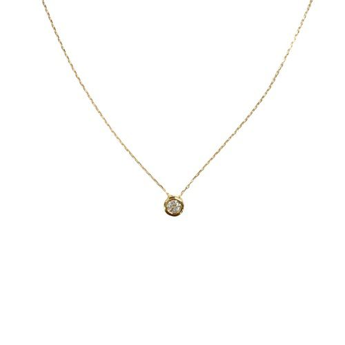 ネックレス K18YG ダイヤモンド