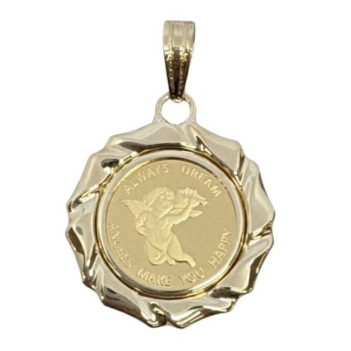 ペンダントトップ Ｐテンシ 1/25oz K18/K24 コイン