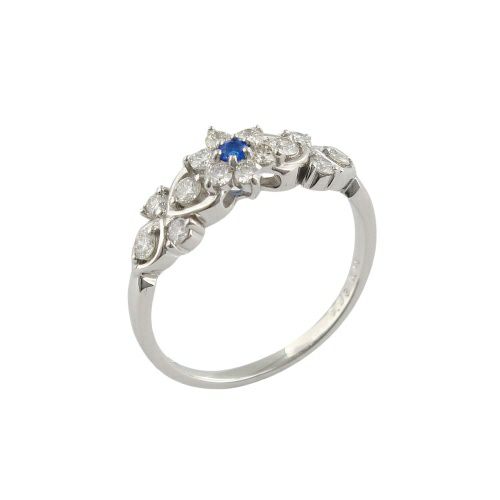リング プラチナ アウイナイト 0.03ct 12号