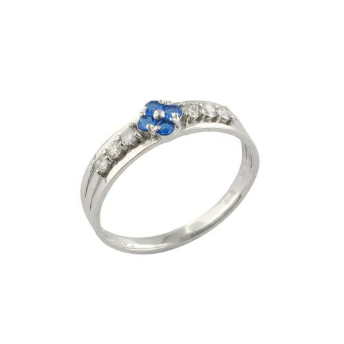 リング プラチナ アウイナイト 0.08ct 12号