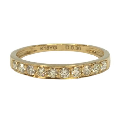リング K18YG ダイヤモンド 0.30ct 11.5号 | GINZA LoveLove