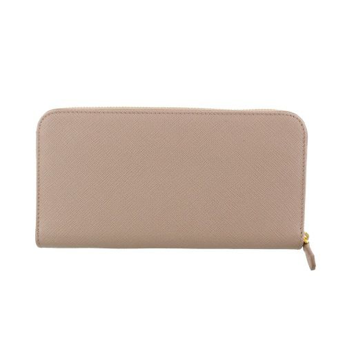 プラダ 長財布 レディース SAFFIANO TRIANGOLO ベージュ PRADA 1ML506 QHH F0236 CIPRIA
