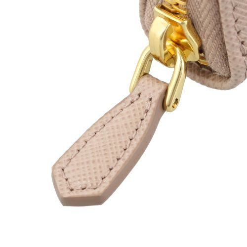 プラダ 長財布 レディース SAFFIANO TRIANGOLO ベージュ PRADA 1ML506 QHH F0236 CIPRIA