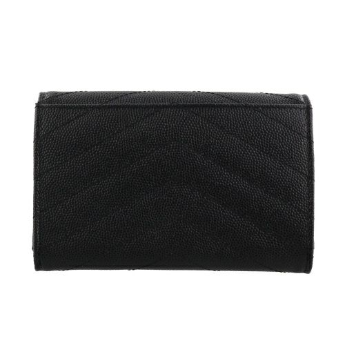 サンローラン カードケース 名刺入れ レディース ブラック SAINT LAURENT PARIS 414404 BOW01 1000 NERO