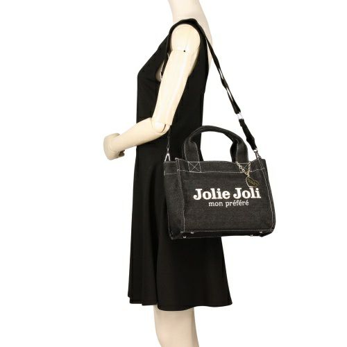 ジョリージョリ ハンドバッグ レディース ブラック Jolie Joli JJ-2025153-001