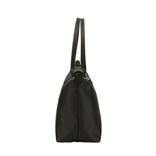 ロンシャン トートバッグ レディース ル プリアージュ エクストラ カウハイドレザー ショッピング バッグ M ブラック LONGCHAMP 2605 987 001 BLACK