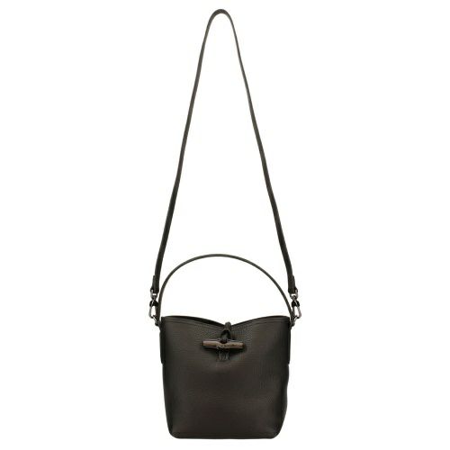 ロンシャン ショルダーバッグ レディース ROSEAU ESSENTIAL S ロゾ エッセンシャル ブラック LONGCHAMP 10159 968 001 BLACK
