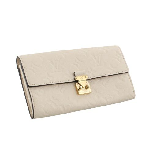 ルイヴィトン 長財布 モノグラム アンプラント ポルトフォイユ・サラ メティス ホワイト LOUIS VUITTON M83276 クレーム