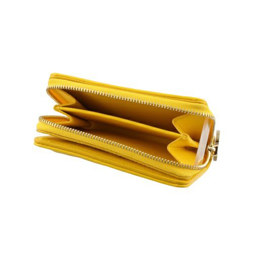 ルイヴィトン 二つ折り財布 モノグラム ポルトフォイユ・ルー イエロー LOUIS VUITTON M13792 ギンコイエロー