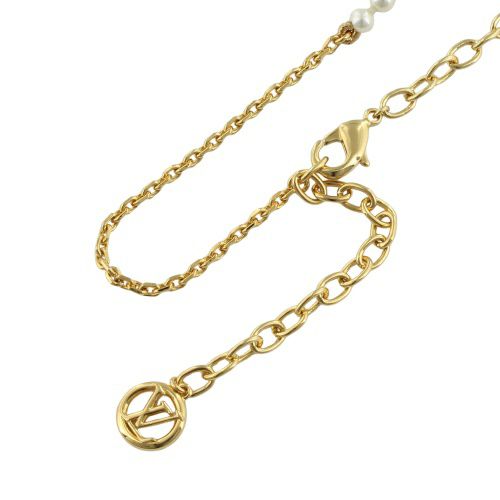 ルイヴィトン ネックレス・ブルーミング パール ゴールド LOUIS VUITTON M02388