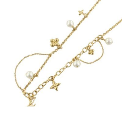 Louis Vuitton ネックレス・ブルーミング ハート ギフトに》LOUIS VUITTON／ネックレス ブルーミング ハート 2025