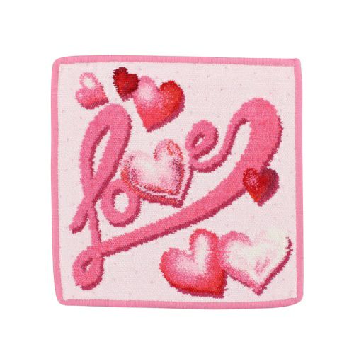 フェイラー ハンドタオル レディース ピンク FEILER IN LOVE 125 ROSE
