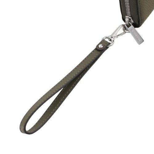 マイケルコース 長財布 レディース ジェット セット トラベル レザー トラベル コンチネンタル ラウンド ジップ カーキグリーン MICHAEL KORS 35F7STVE7L OLIVE