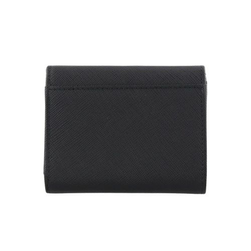 プラダ 三つ折り財布 レディース SAFFIANO TRIANGOLO ブラック PRADA 1MH043 QHH F0002 NERO