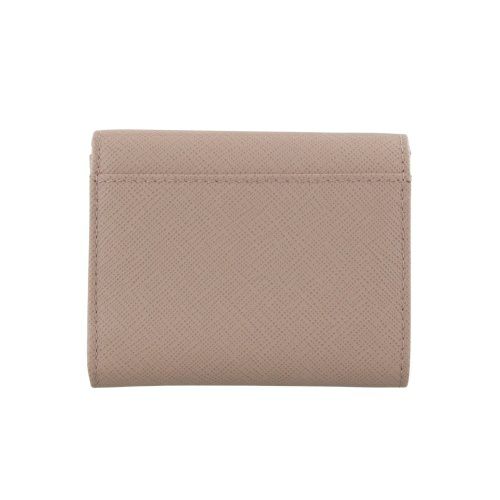 プラダ 三つ折り財布 レディース SAFFIANO TRIANGOLO ベージュ PRADA 1MH043 QHH F0236 CIPRIA