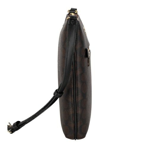 コーチ アウトレット ショルダーバッグ レディース ブラウン COACH OUTLET CCQ27 IMXAQ ウォルナット/ブラック