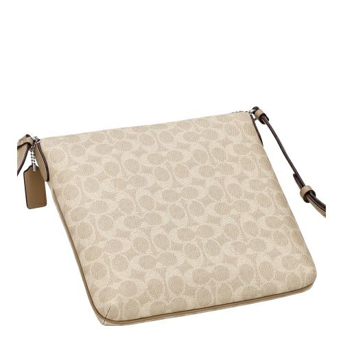 コーチ アウトレット ショルダーバッグ レディース ベージュ COACH OUTLET CCQ27 SVPWH サンド/トープ