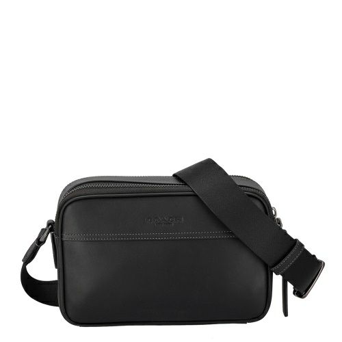 コーチ アウトレット ショルダーバッグ メンズ グラハム クロスボディ バッ ブラック COACH OUTLET CX140 QB/BK