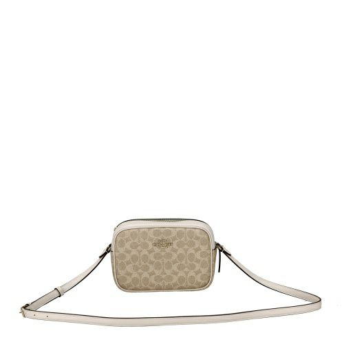 コーチ アウトレット ショルダーバッグ レディース ジェイミー カメラ バッグ・シグネチャー キャンバス ベージュ COACH OUTLET CZ186 IMXDM サンド/チョーク