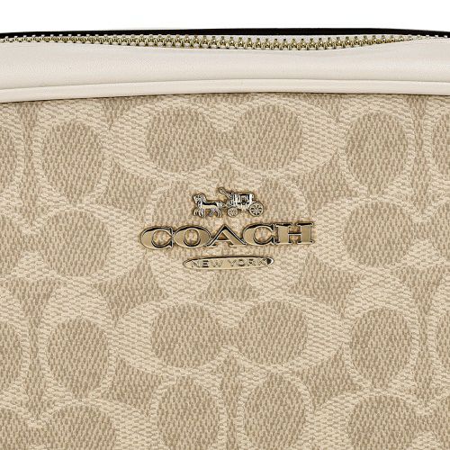 コーチ アウトレット ショルダーバッグ レディース ジェイミー カメラ バッグ・シグネチャー キャンバス ベージュ COACH OUTLET CZ186 IMXDM サンド/チョーク