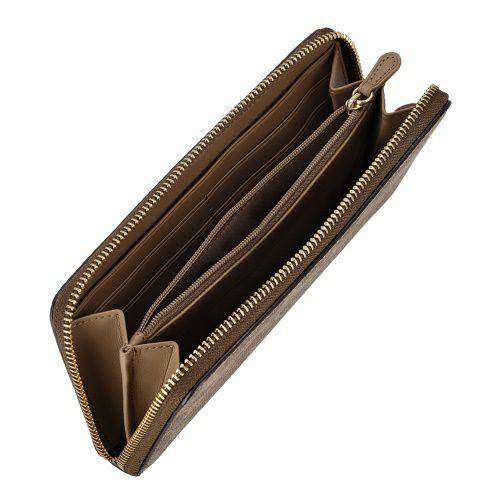 コーチ アウトレット 長財布 レディース シグネチャー ブラウン COACH OUTLET CCQ08 IMXHE